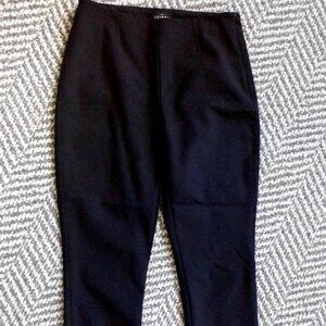 WHBM SIDE ZIP SKINNY PANT SIZE 0 IN BLACK